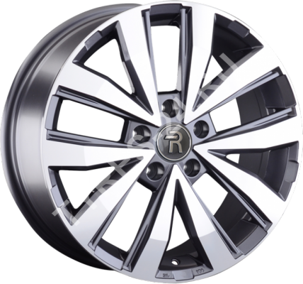 ДискVolkswagenVW2027.5JxR18 PCD5x120 ET45 DIA65.1,серый