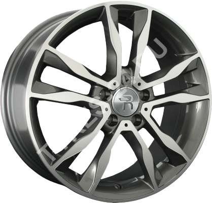 ДискVolkswagenVW2037JxR18 PCD5x112 ET43 DIA57.1,серый