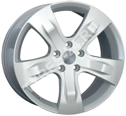 ДискVolkswagenVW2058JxR18 PCD5x120 ET45 DIA65.1,серебристый