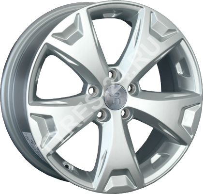 ДискVolkswagenVW2117JxR17 PCD5x100 ET51 DIA57.1,серебристый