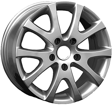 Диск Volkswagen VW22 7.5JxR17 PCD5x120 ET55 DIA65.1, серебристый