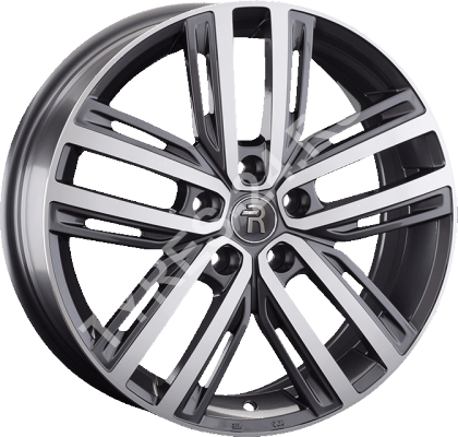 ДискVolkswagenVW2277JxR18 PCD5x112 ET43 DIA57.1,серый