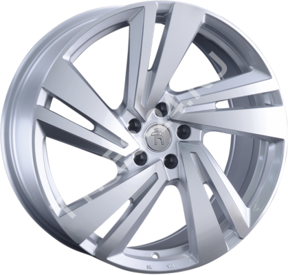 ДискVolkswagenVW2569JxR20 PCD5x112 ET33 DIA66.6,серебристый