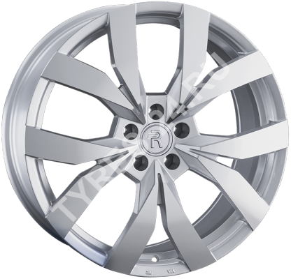 ДискVolkswagenVW2589JxR20 PCD5x112 ET33 DIA66.6,серебристый