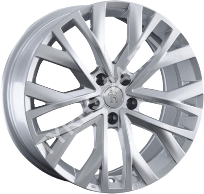 ДискVolkswagenVW2598JxR18 PCD5x112 ET25 DIA66.6,серебристый