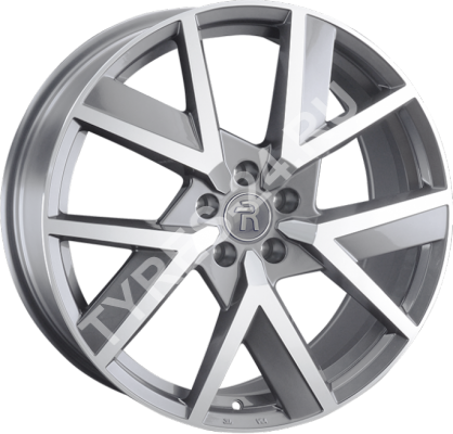 ДискVolkswagenVW2609JxR20 PCD5x112 ET33 DIA66.6,серебристый