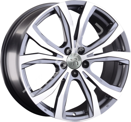 Диск Volkswagen VW263 8JxR18 PCD5x112 ET34 DIA57.1, серый