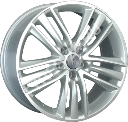 ДискVolkswagenVW2718JxR20 PCD5x112 ET43 DIA57.1,серебристый