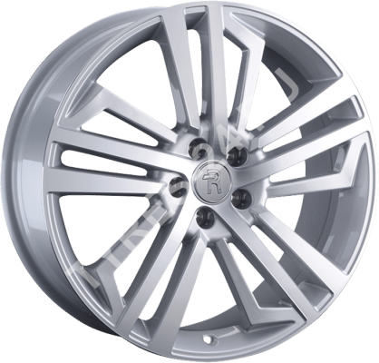 ДискVolkswagenVW2778JxR20 PCD5x112 ET45 DIA57.1,серебристый