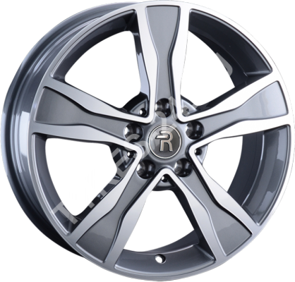 ДискVolkswagenVW2787JxR17 PCD5x112 ET40 DIA57.1,серый