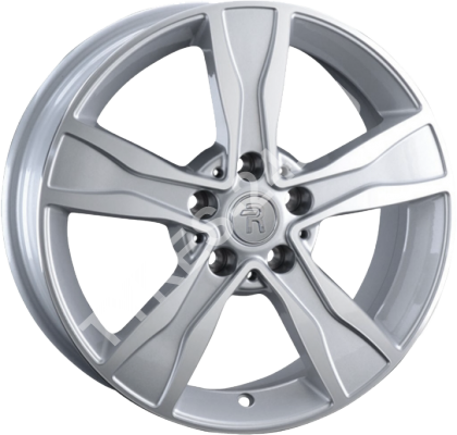 ДискVolkswagenVW2787JxR17 PCD5x112 ET40 DIA57.1,серебристый