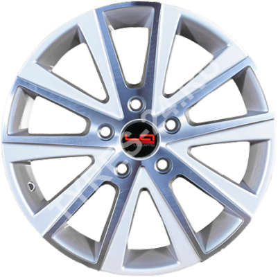 ДискVolkswagenVW287JxR17 PCD5x112 ET54 DIA57.1,серебристый