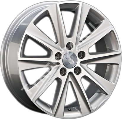 ДискVolkswagenVW287JxR17 PCD5x112 ET40 DIA57.1,серебристый