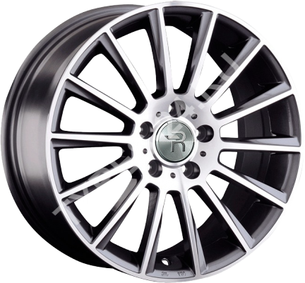 ДискVolkswagenVW2807.5JxR18 PCD5x112 ET51 DIA57.1,серый