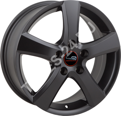 ДискVolkswagenVW296.5JxR16 PCD5x112 ET50 DIA57.1,чёрный