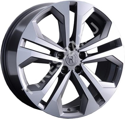 Диск Volkswagen VW295 9JxR20 PCD5x112 ET33 DIA66.6, серый