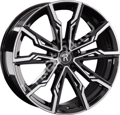 ДискVolkswagenVW3428.5JxR20 PCD5x112 ET38 DIA57.1,чёрный