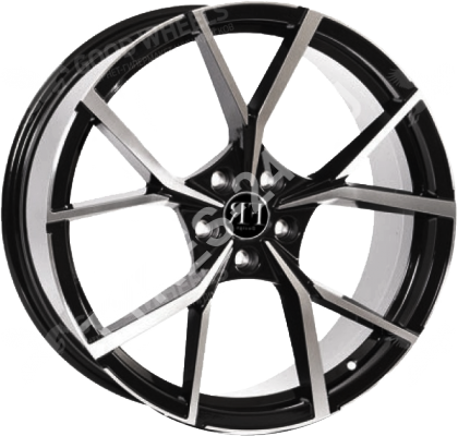 ДискVolkswagenVW4988JxR19 PCD5x112 ET38 DIA57.1,чёрный