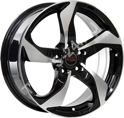 ДискVolkswagenVW508 Concept7JxR17 PCD5x112 ET43 DIA57.1,чёрный