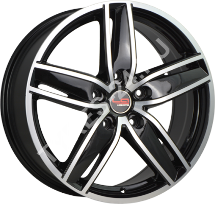 ДискVolkswagenVW535 Concept8JxR18 PCD5x130 ET53 DIA71.6,чёрный