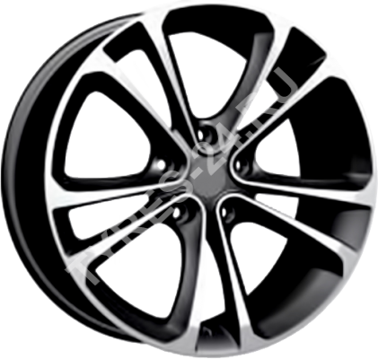 ДискVolkswagenVW540 Concept8.5JxR19 PCD5x112 ET33 DIA57.1,серебристый