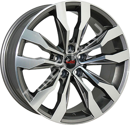 ДискVolkswagenVW5489JxR20 PCD5x112 ET33 DIA66.6,серый