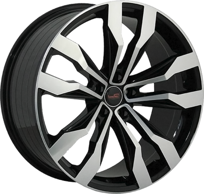 ДискVolkswagenVW5488JxR18 PCD5x112 ET25 DIA66.6,чёрный