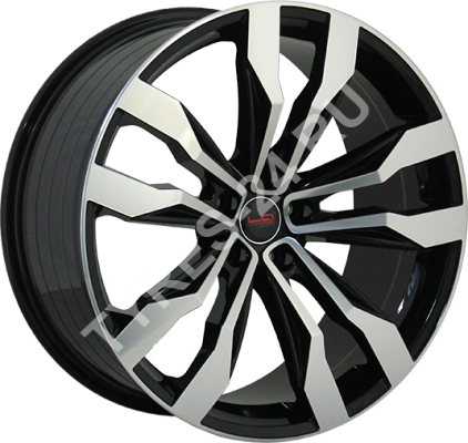 ДискVolkswagenVW5489JxR20 PCD5x112 ET33 DIA66.6,чёрный