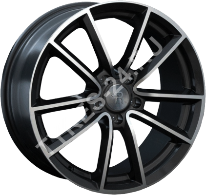 ДискVolkswagenVW578JxR18 PCD5x112 ET44 DIA57.1,чёрный