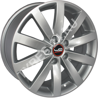 ДискVolkswagenVW857JxR17 PCD5x112 ET43 DIA57.1,серебристый
