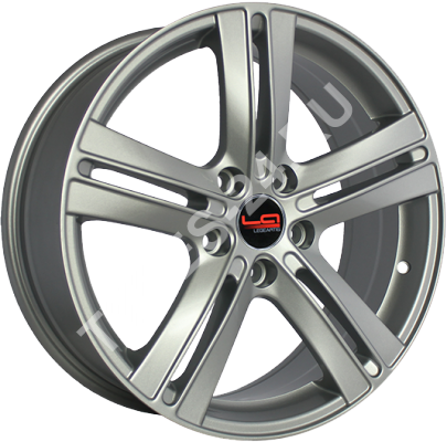 Диск Volkswagen VW97 9.5JxR21 PCD5x112 ET31 DIA66.6, серебристый