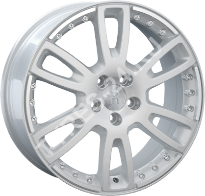 ДискVolvoV167.5JxR18 PCD5x108 ET51 DIA63.3,серебристый