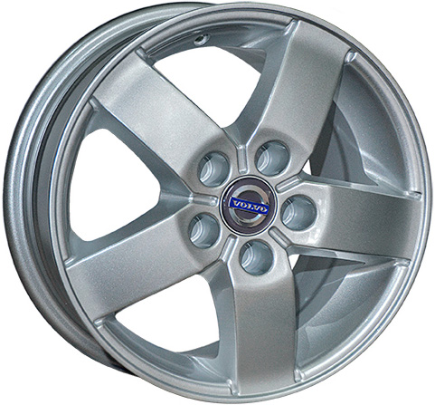 ДискVolvoV276JxR15 PCD5x108 ET53 DIA63.3,серебристый