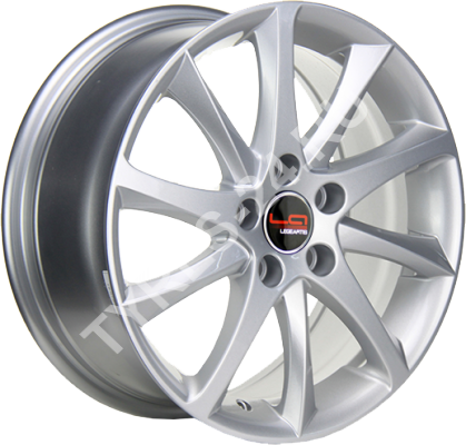 ДискVolvoV286JxR15 PCD5x108 ET52.5 DIA63.3,серебристый