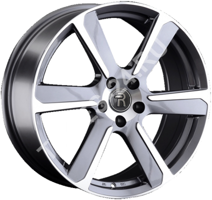 ДискVolvoV358JxR19 PCD5x108 ET43 DIA63.3,серебристый