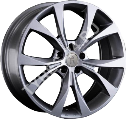 ДискVolvoV378JxR18 PCD5x108 ET43 DIA63.3,серый