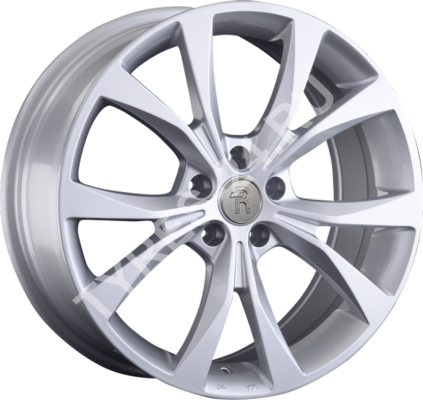 ДискVolvoV378JxR18 PCD5x108 ET43 DIA63.3,серебристый