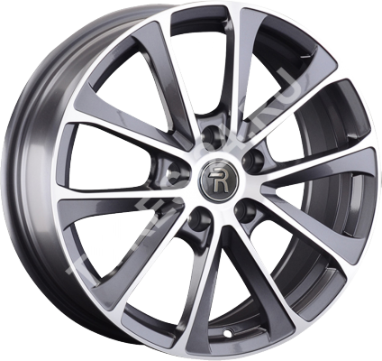 ДискVolvoV487JxR17 PCD5x108 ET49 DIA67.1,серый