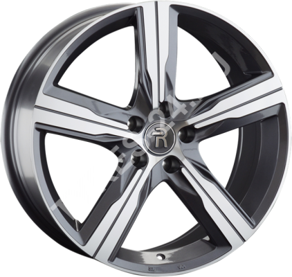 ДискVolvoV528JxR19 PCD5x108 ET43 DIA63.3,серый