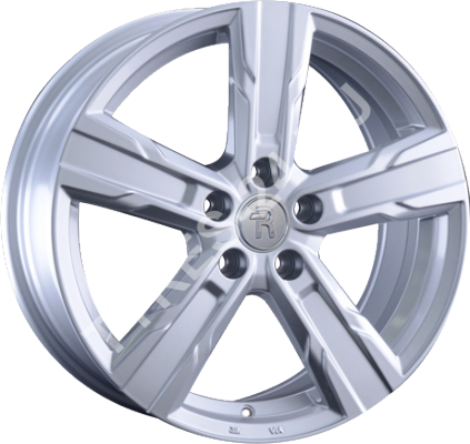 ДискVolvoV567.5JxR18 PCD5x108 ET51 DIA63.3,серебристый