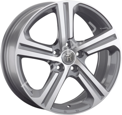 ДискVolvoV597.5JxR17 PCD5x108 ET50.5 DIA63.3,серебристый