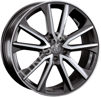 ДискVolvoV857.5JxR18 PCD5x108 ET50 DIA63.3,серый