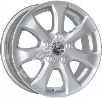 ДискWSP ItalyW1755 Romagnano6.5JxR16 PCD5x114.3 ET45 DIA60.1,серебристый