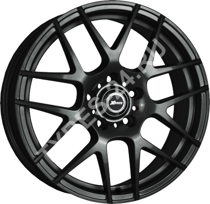 ДискX-RaceAF-026JxR15 PCD4x100 ET50 DIA60.1,чёрный