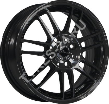 ДискX-RaceAF-065.5JxR14 PCD4x100 ET49 DIA56.6,чёрный