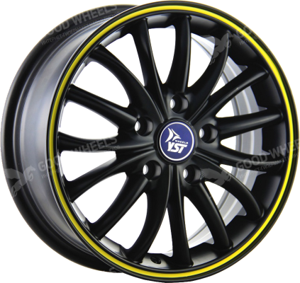 ДискY.S.T.X-146.5JxR16 PCD5x114.3 ET46 DIA67.1,чёрный