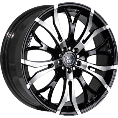 ДискY.S.T.X-219.5JxR20 PCD5x112 ET52 DIA66.6,чёрный