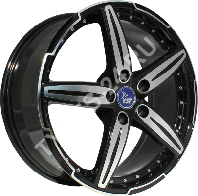 ДискY.S.T.X-228JxR18 PCD5x112 ET39 DIA66.6,чёрный