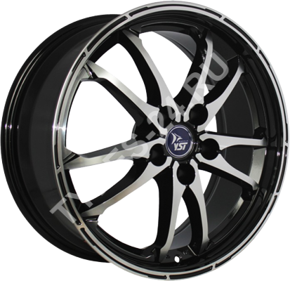 ДискY.S.T.X-248JxR18 PCD5x120 ET30 DIA72.6,чёрный