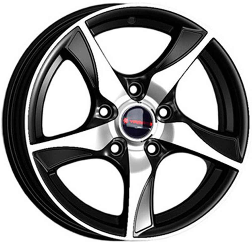 ДискYamatoAoki6.5JxR15 PCD5x100 ET38 DIA57.1,чёрный